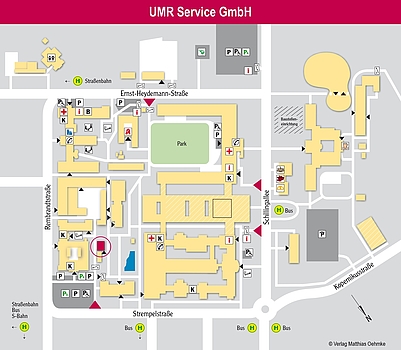 Lageplan UMR Service GmbH